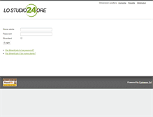 Tablet Screenshot of lostudio24ore.com